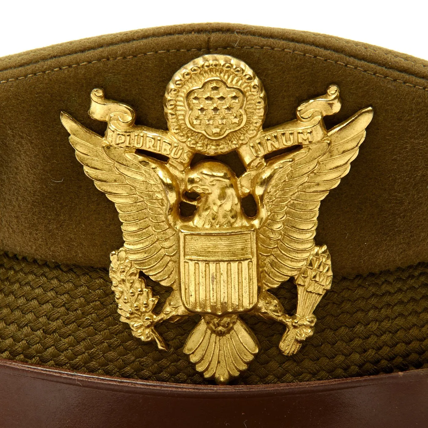 Original U.S. WWII USAAF Officer Crush Cap by Saks Fifth Avenue