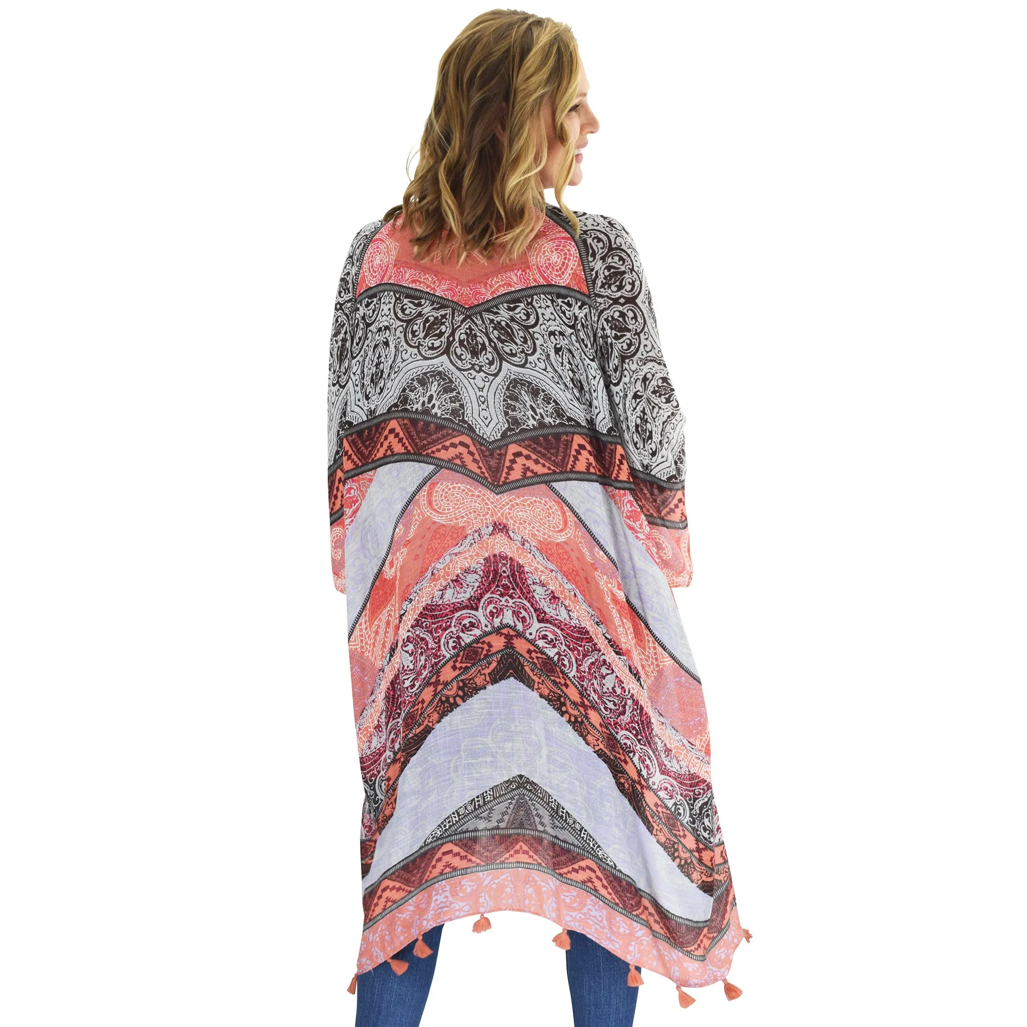 Paisley Viscose Kimono