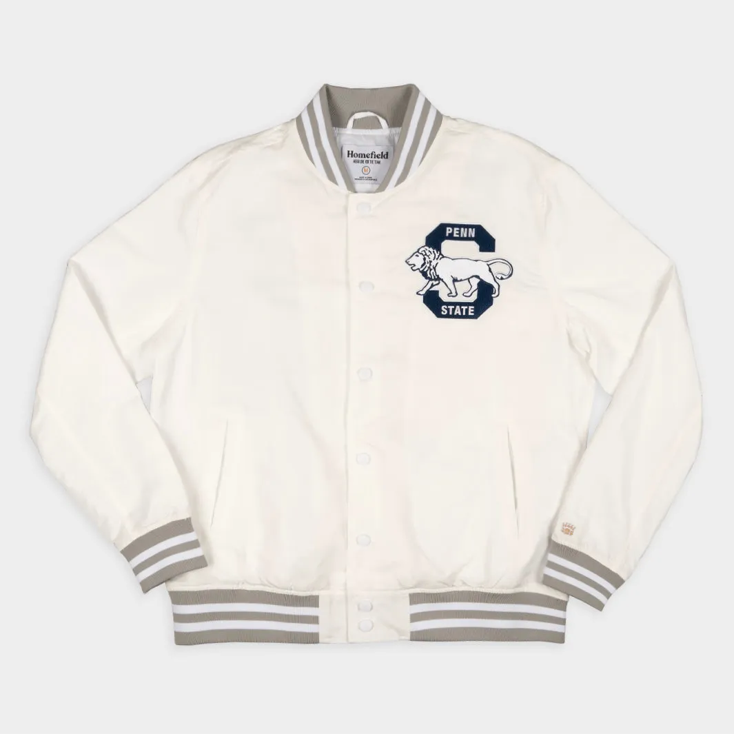 Penn State Nittany Lions White Out Bomber Jacket