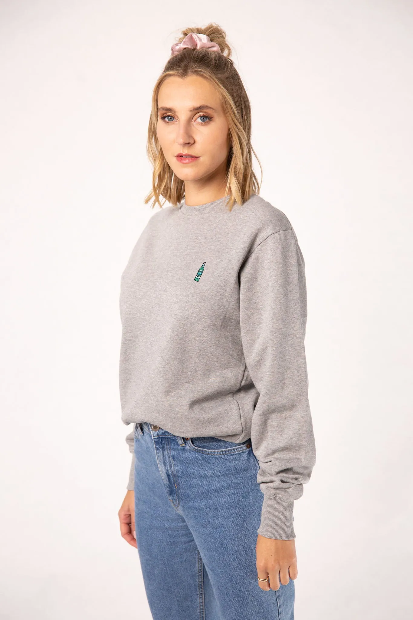 Pfeffi | Bestickter Bio-Baumwoll Frauen Pullover