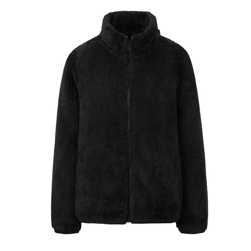 Polar Fleece Stand Collar Jacket