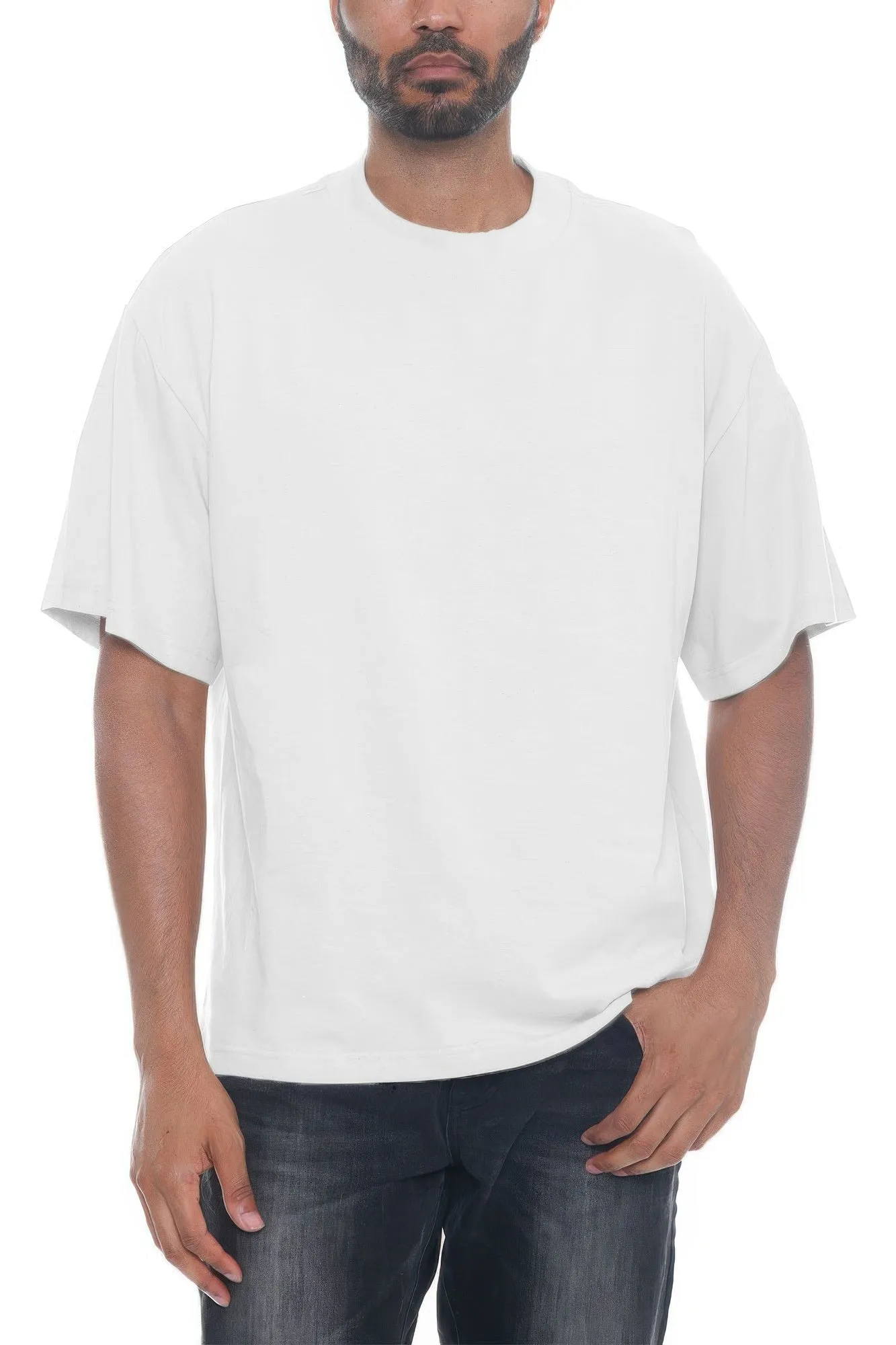 Premium Cotton Drop Shoulder Tee