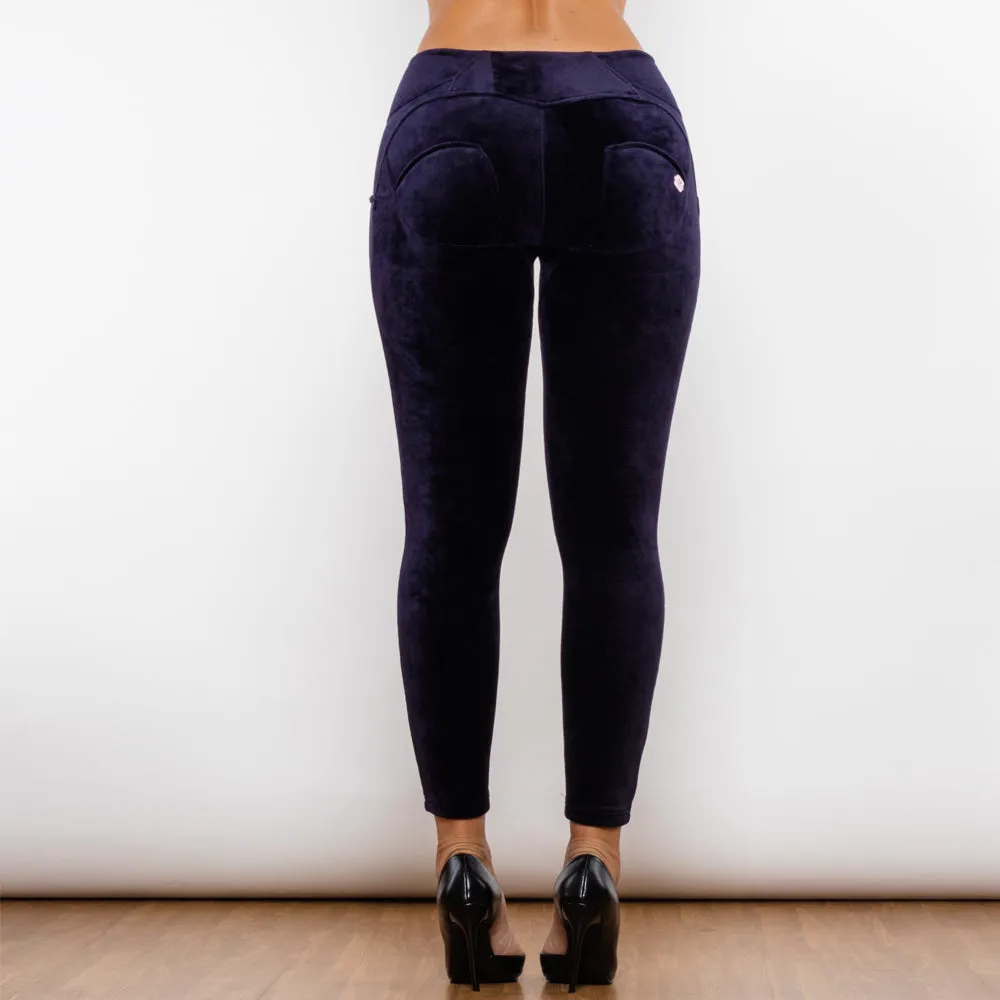 Purple Orchid Chenille High Waist Lifting Leggings