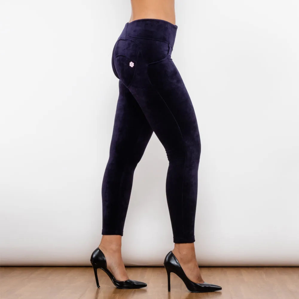 Purple Orchid Chenille High Waist Lifting Leggings