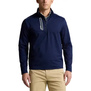 RLX Ralph Lauren Driver Luxury Jersey Pullover - French Navy