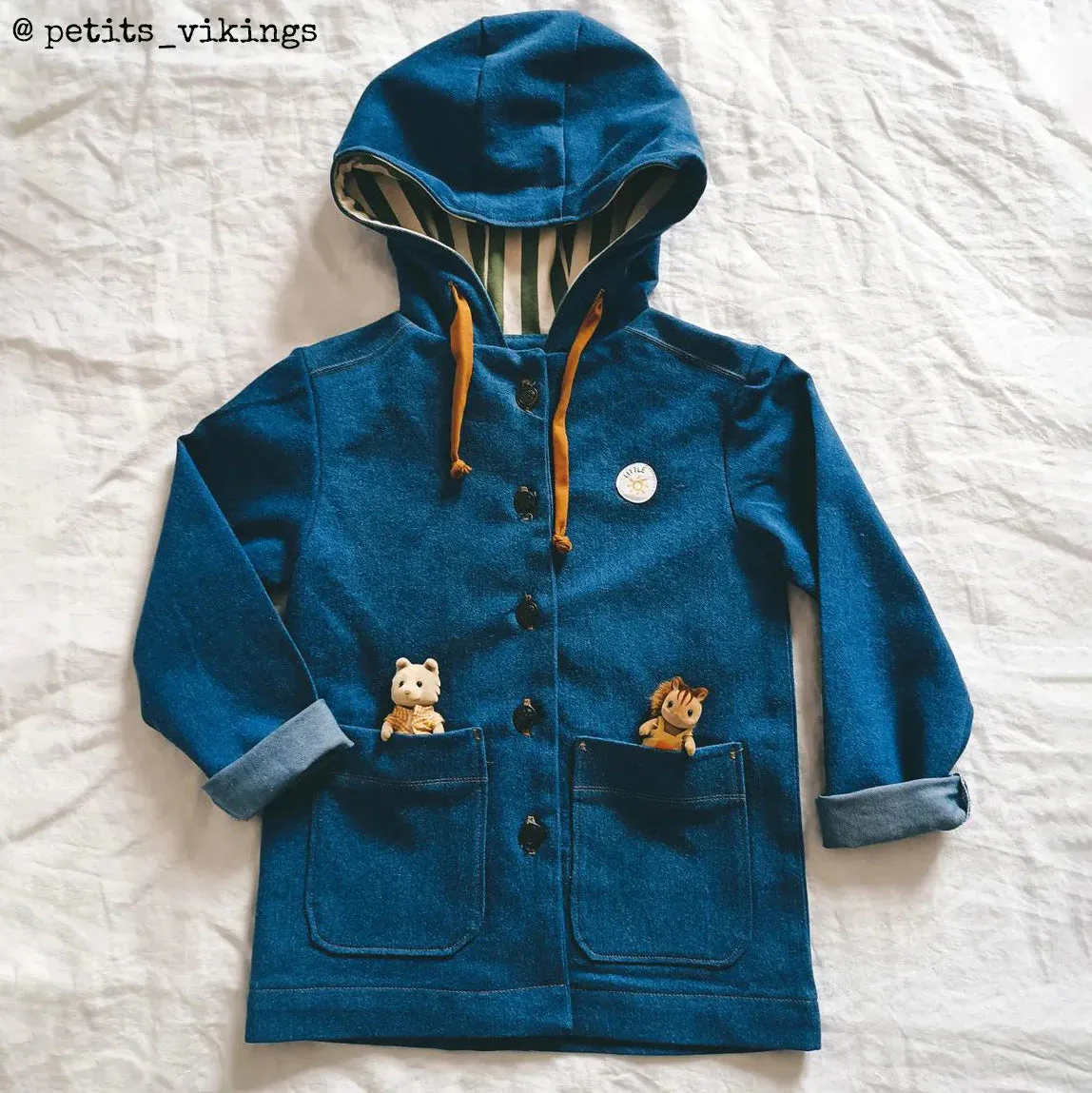 Sam Parka/Vest - Kids - Sewing Pattern | Ikatee