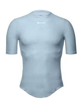 Santini Lieve Short Sleeve Mesh Baselayer Light Blue