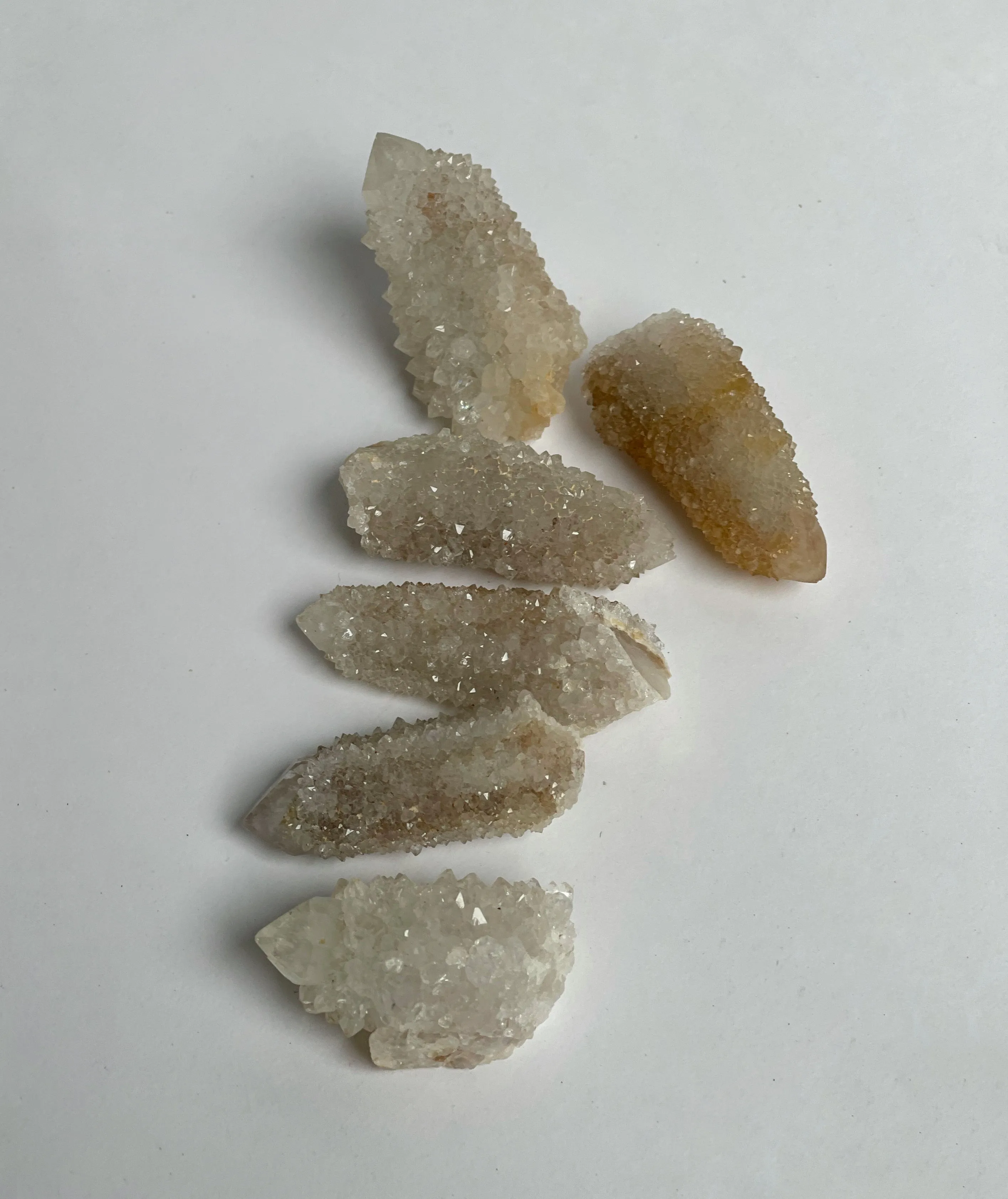 Small Golden Spirit Quartz Cluster