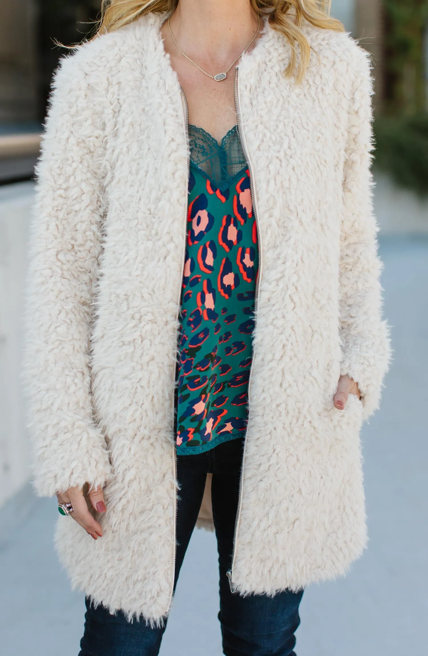 Soft Spot Faux Fur Jacket