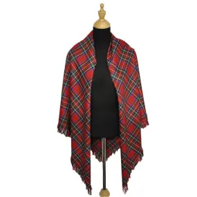 Stewart Hunting Weathered Light Weight Tartan Shawl