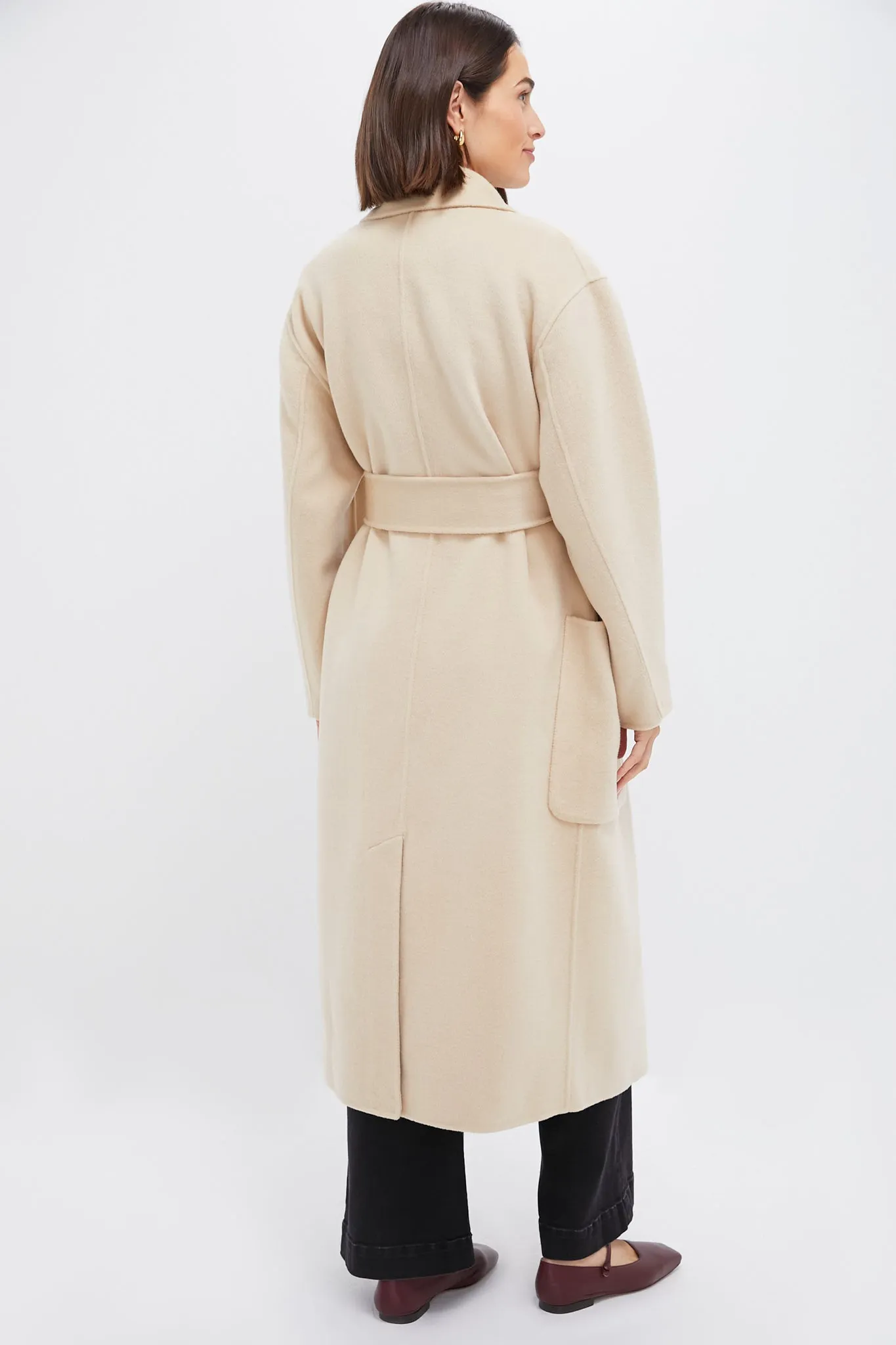 Tan Wool Trinity Coat