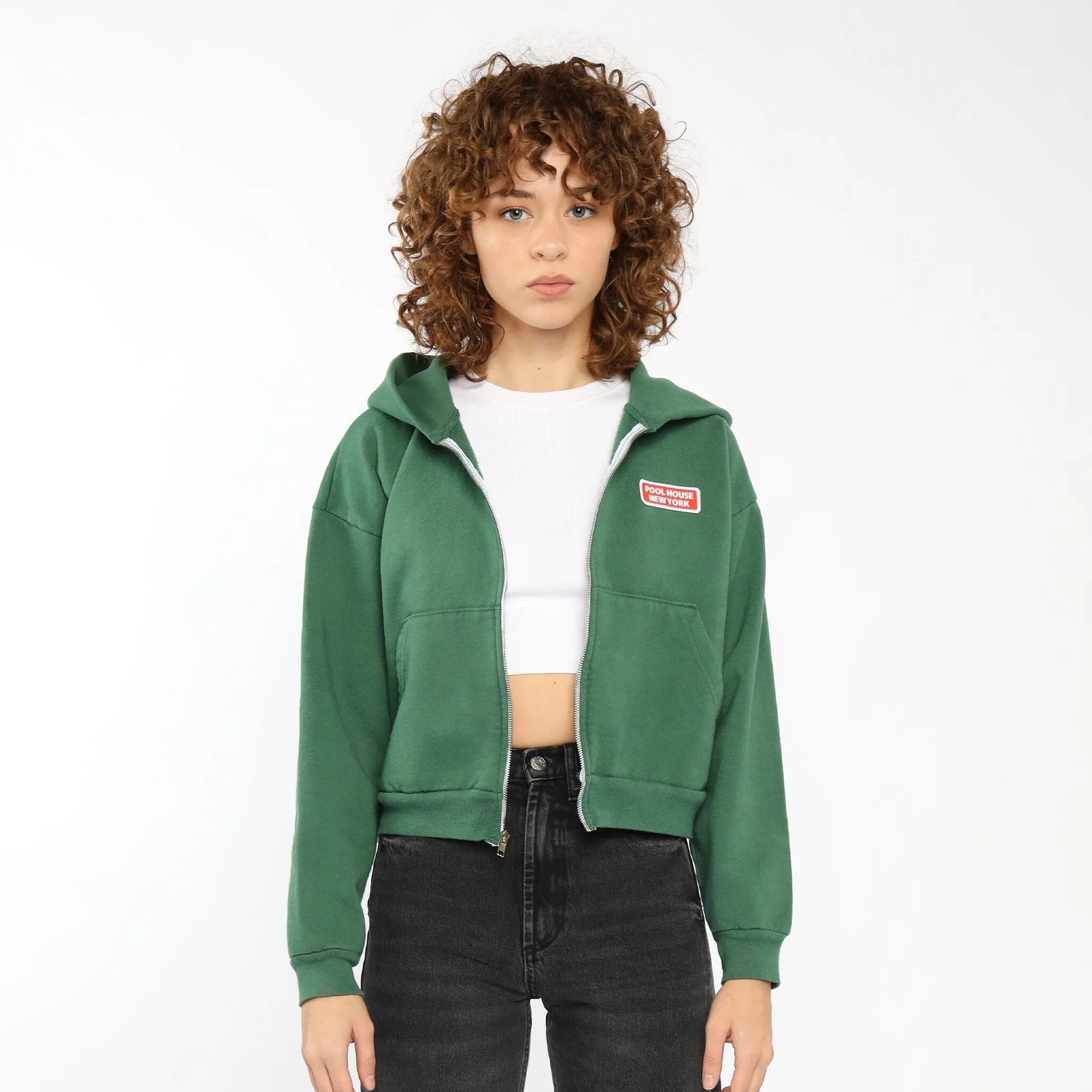 The Mercer Cropped Zip-Up [Restock]