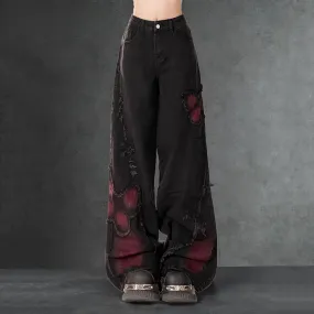 Tie Butterfly Dye Halloween Pants