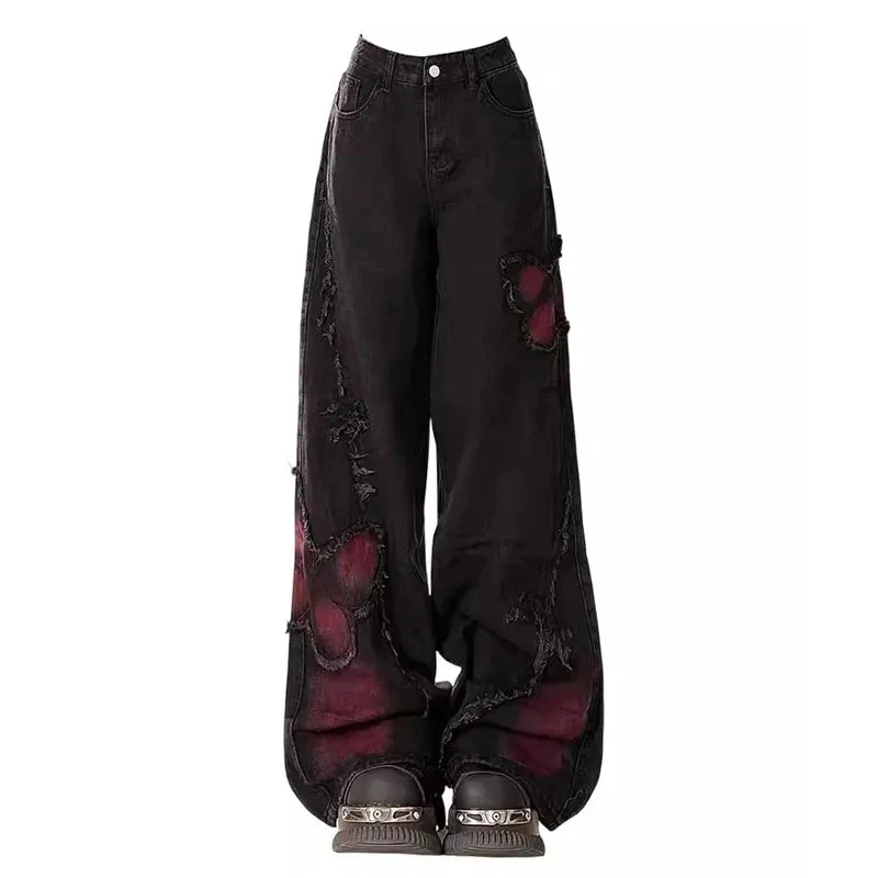 Tie Butterfly Dye Halloween Pants