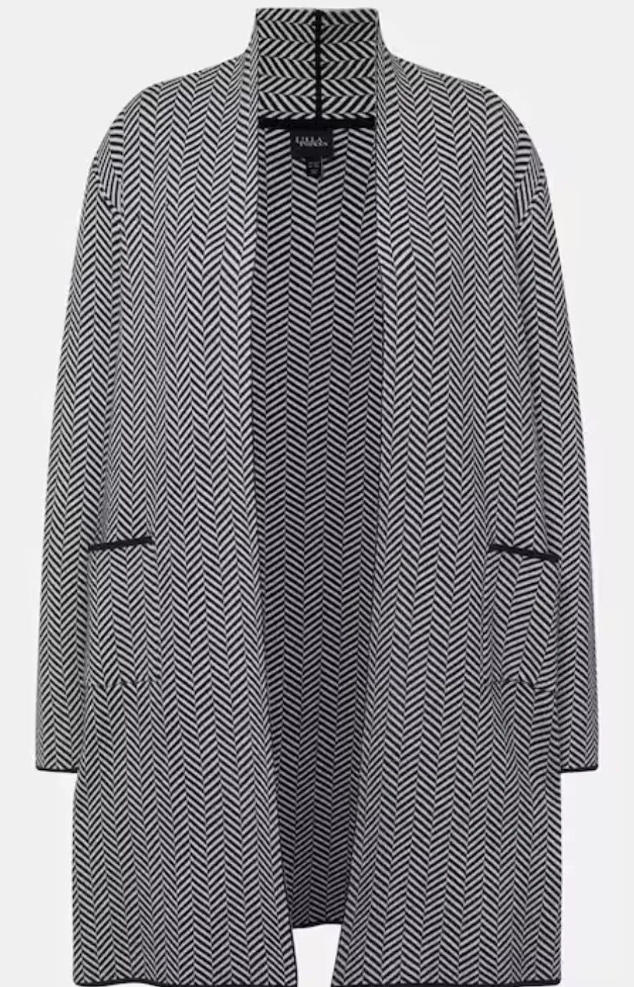 Ulla Popken Herringbone Cardigan