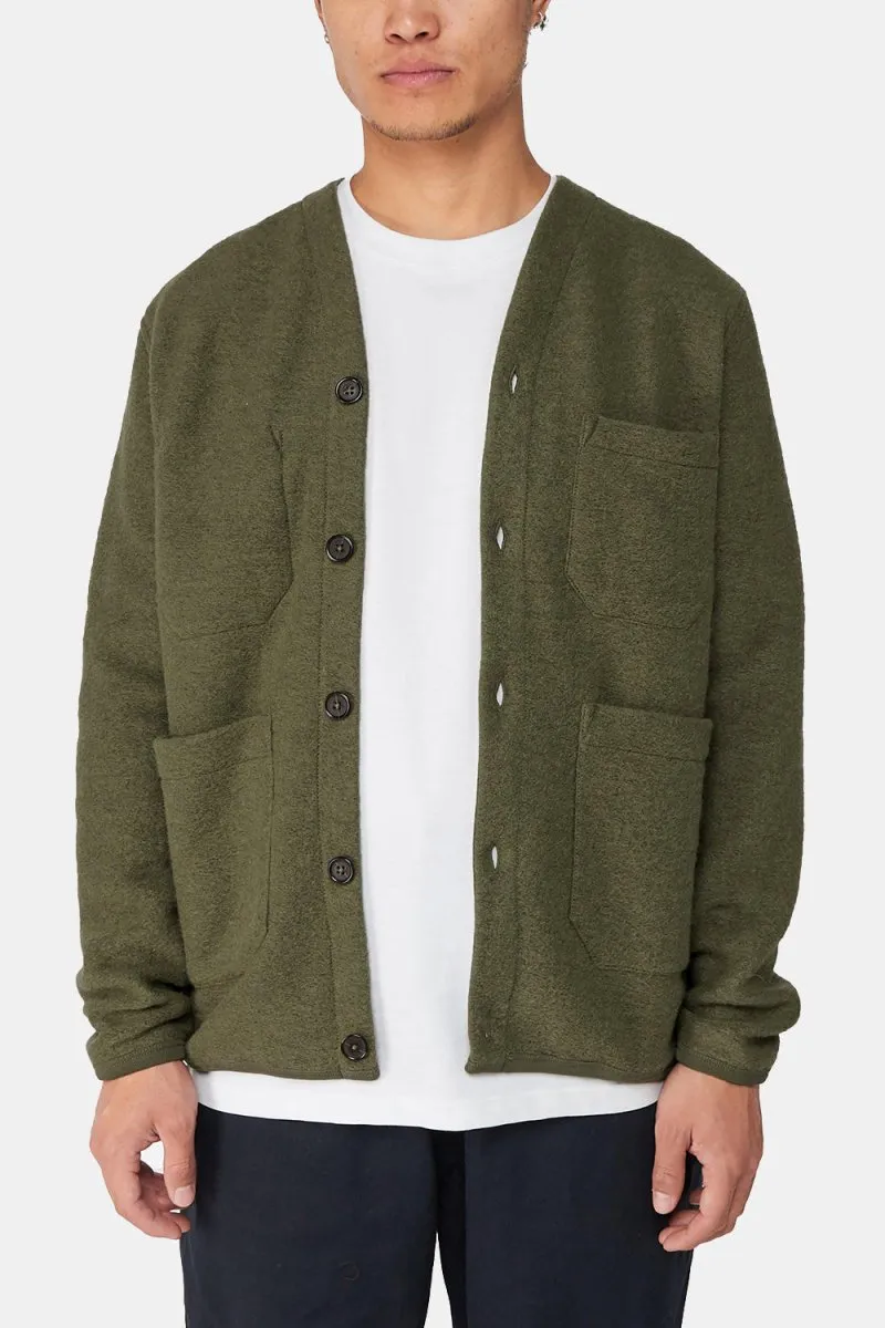 Universal Works Cardigan (Lovat Green)