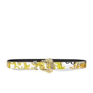 Versace Jeans Couture Baroque Buckle Belt