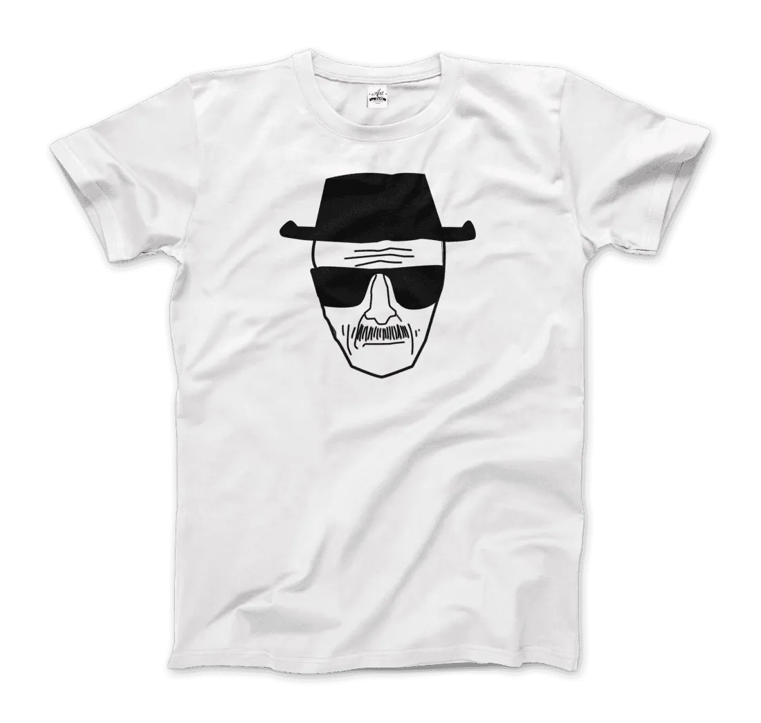 Walter White With Porkpie Hat and Sunglasses Sketch T-Shirt