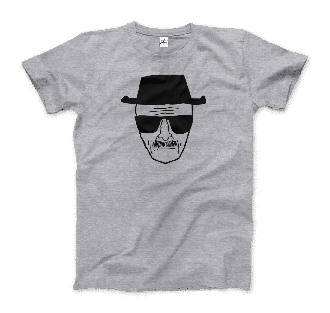 Walter White With Porkpie Hat and Sunglasses Sketch T-Shirt