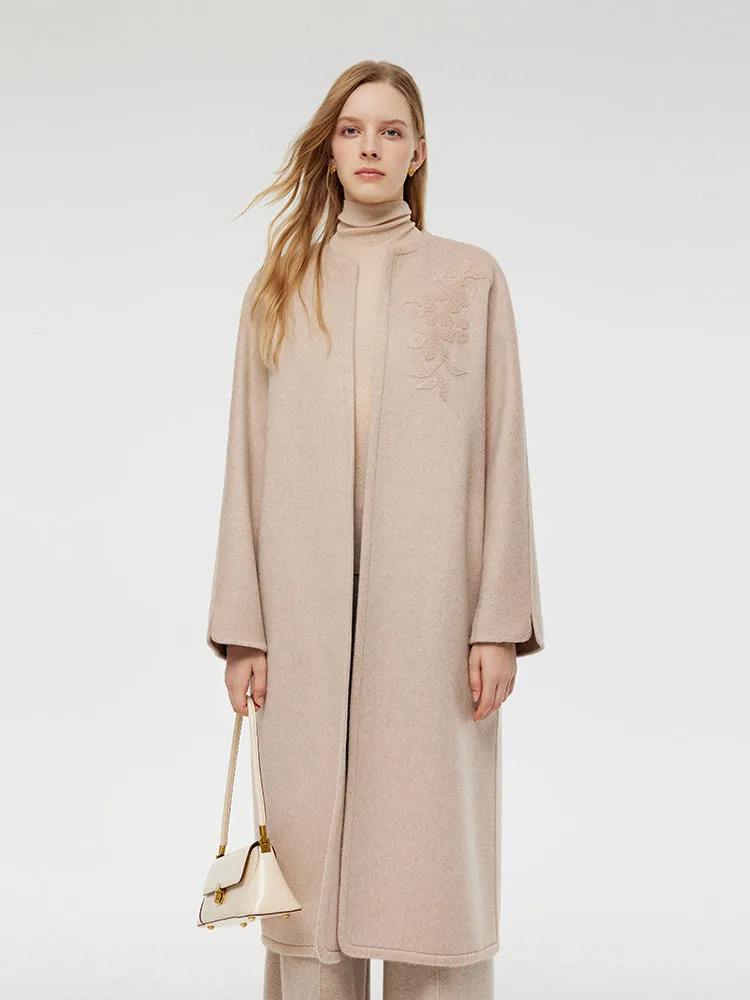 Wool Alpaca Oversized Women Coat